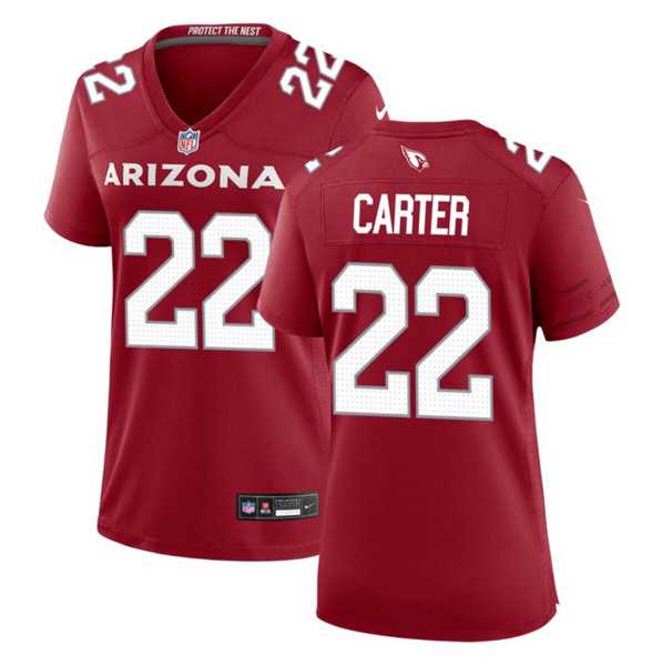 Women's Arizona Cardinals #22 Michael Carter Red 2023 Stitched Jersey Dzhi,We sell and wholesale Women's Arizona Cardinals #22 Michael Carter Red 2023 Stitched Jersey Dzhi on line form chian!
